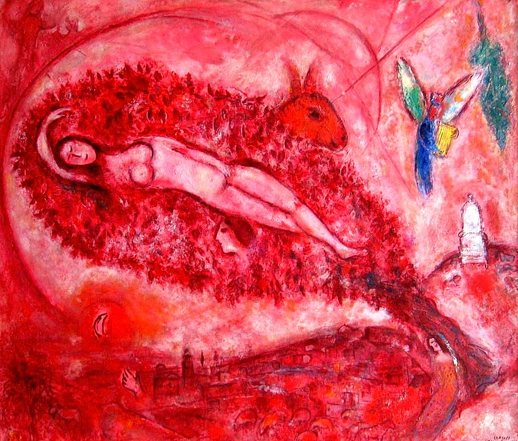 マルク・シャガール、「Le Cantique des Cantiques II」