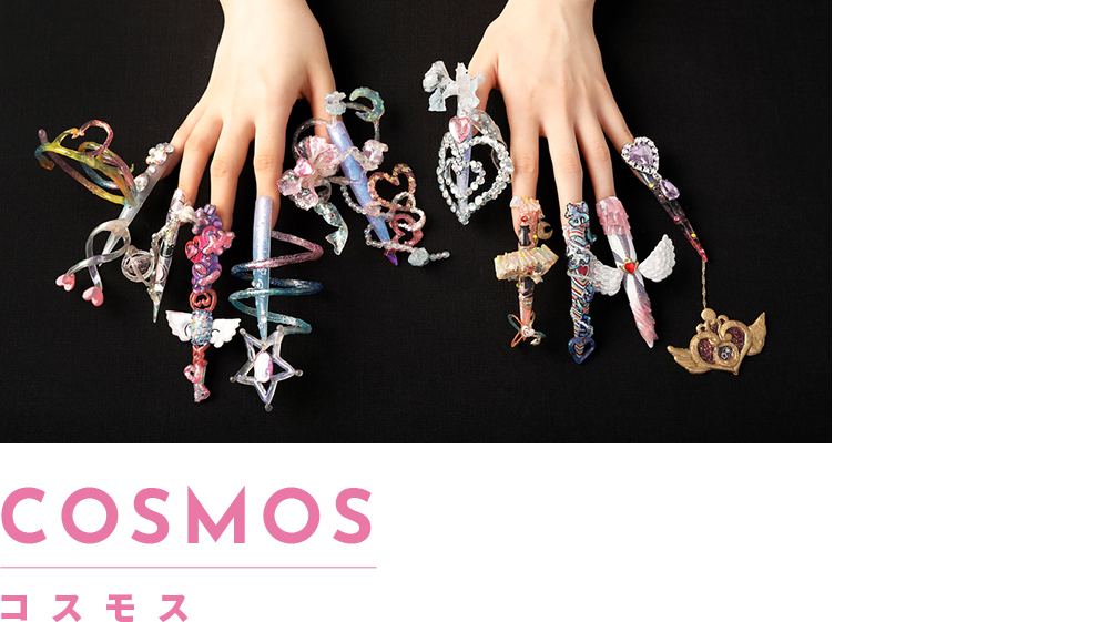 学生作品｜ネイリスト コース｜美容師 メイク ネイル 大阪のECC