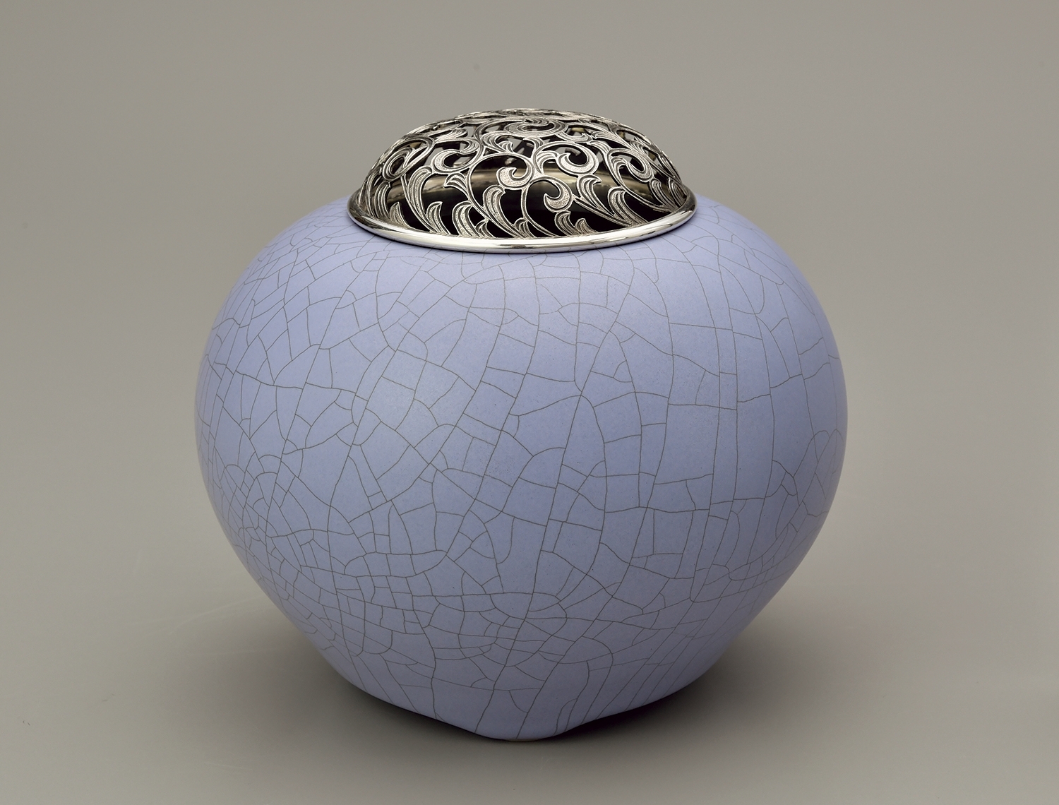 福島善三『中野花紫香炉』のエレガンス日経アートからのお知らせ