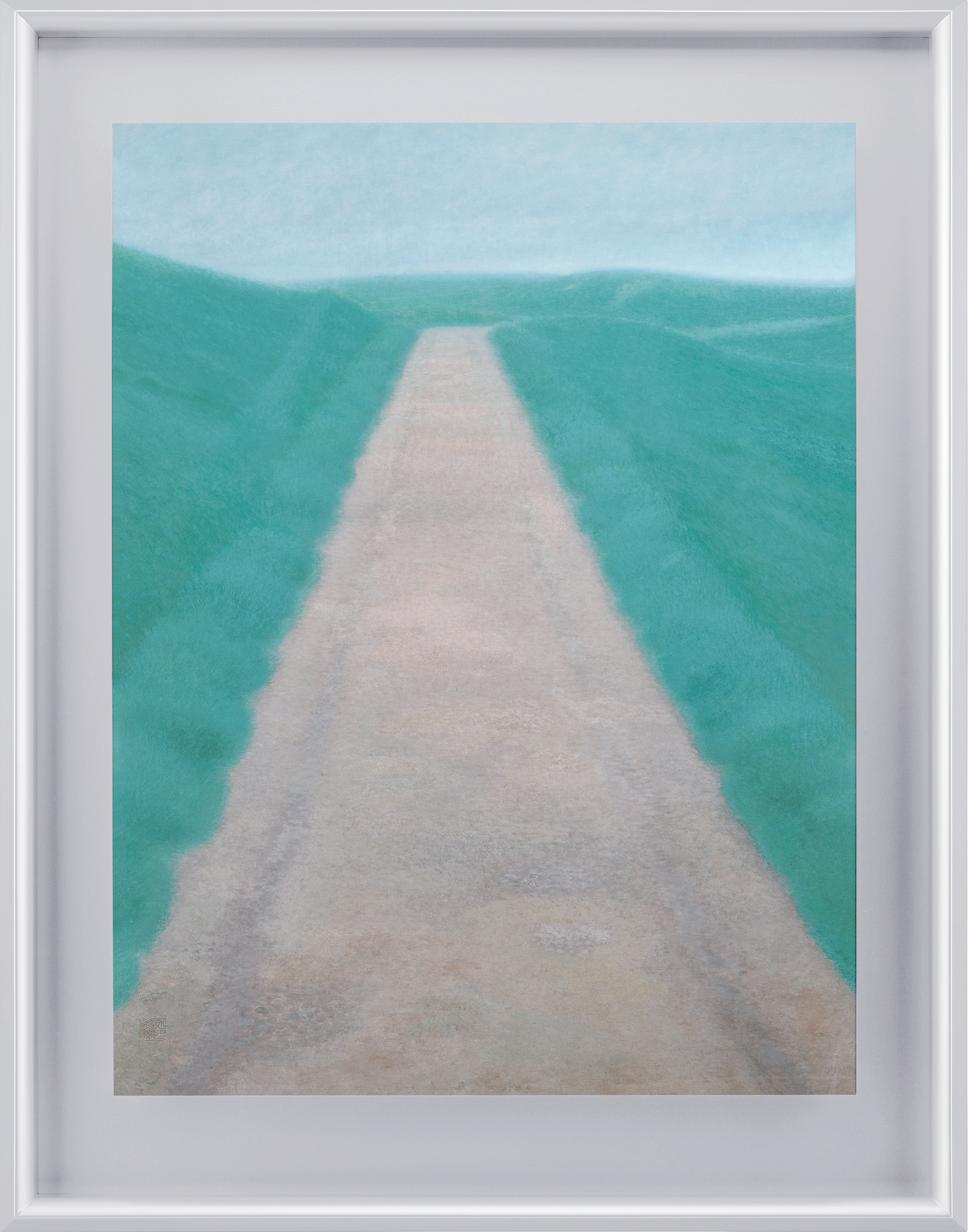 東山魁夷『 道』 | 特殊美術印刷 | 日経アート