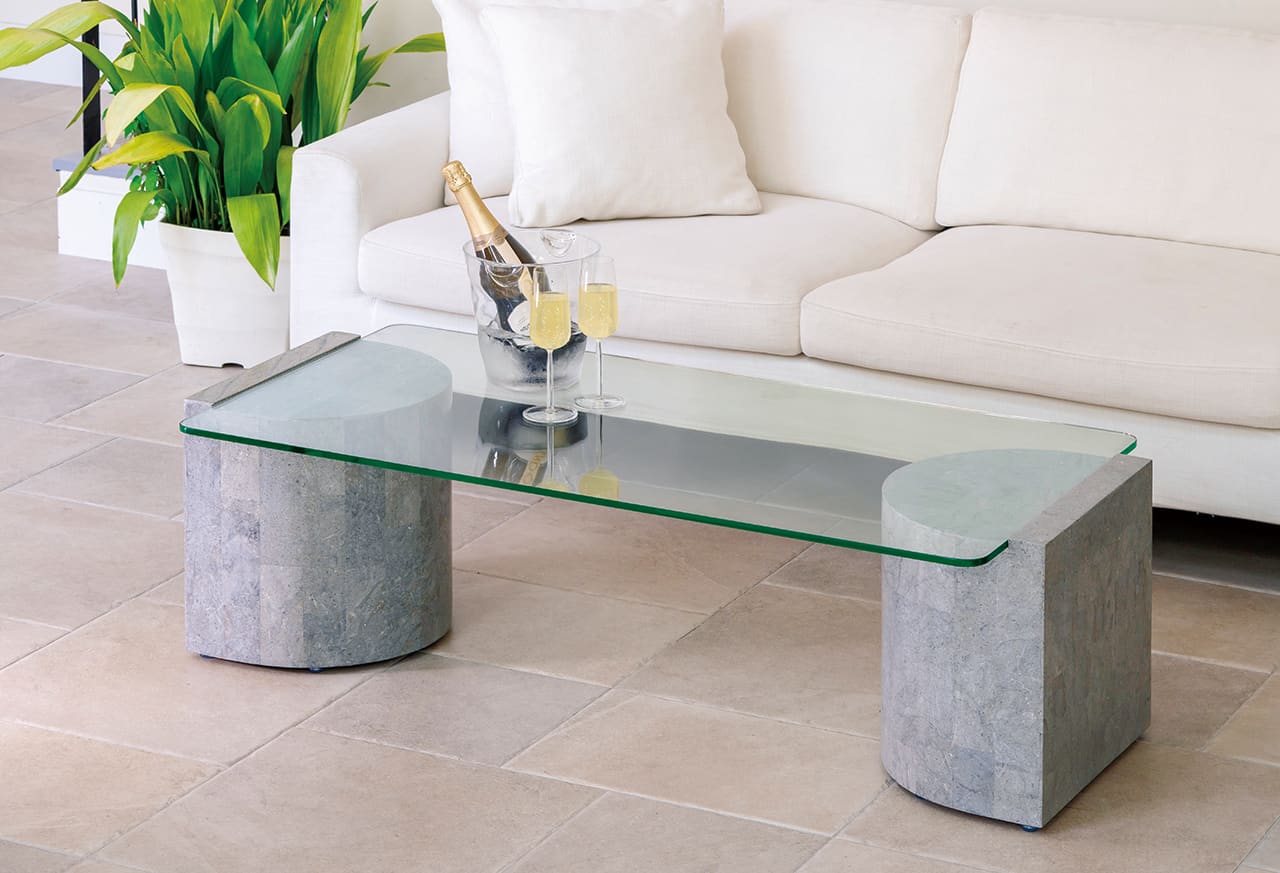 Mactan シリーズ (stone table ) -アルテジャパン