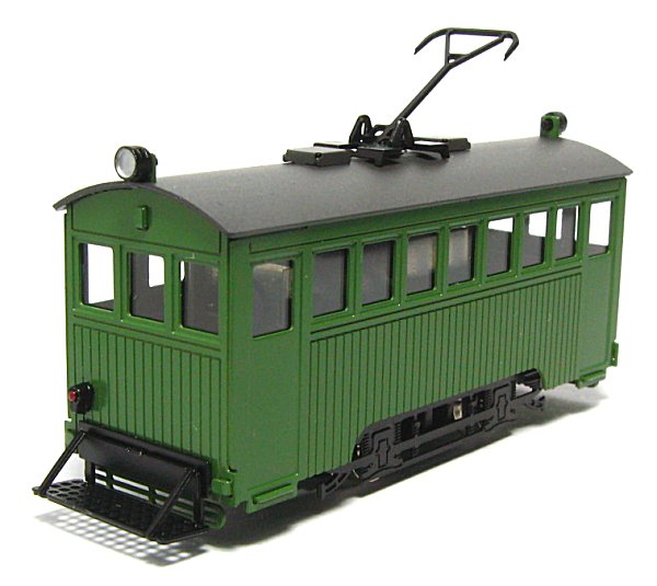 とても簡単な【SP】切妻の2軸市電