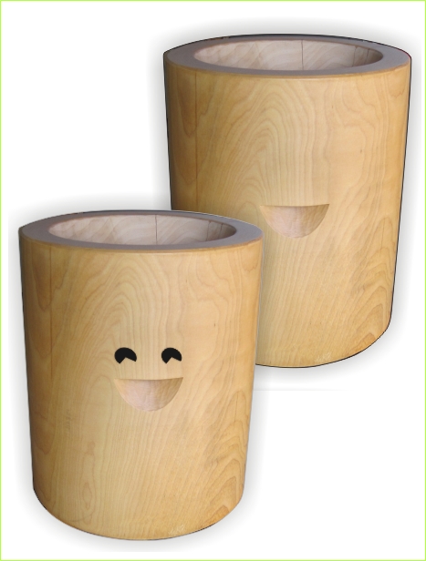 餅つき臼・杵(うす・きね) 臼 うす 餅臼 4升用 (40合)(No.113) 拡大