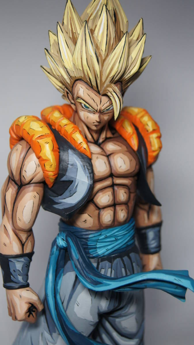 ドラゴンボールリペイント フィギュア グランディスタゴジータ 二次元塗装