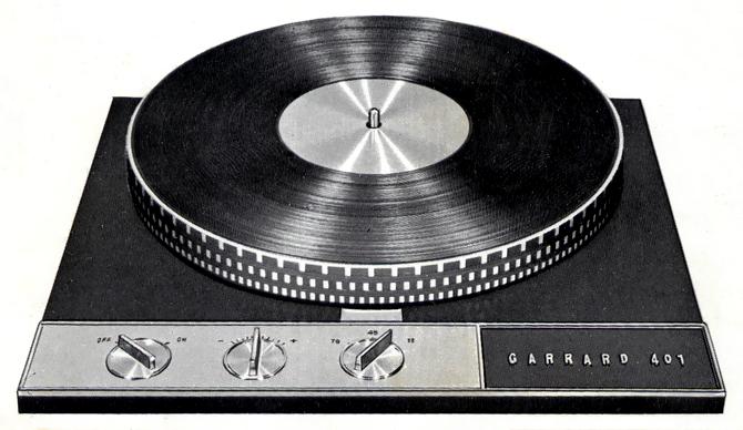 Garrard Model401の仕様 ガラード
