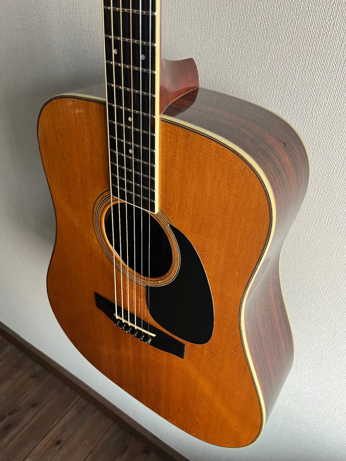 74年製 S.yairi YD305 トップ、バック単板 74年製 S.yairi YD305