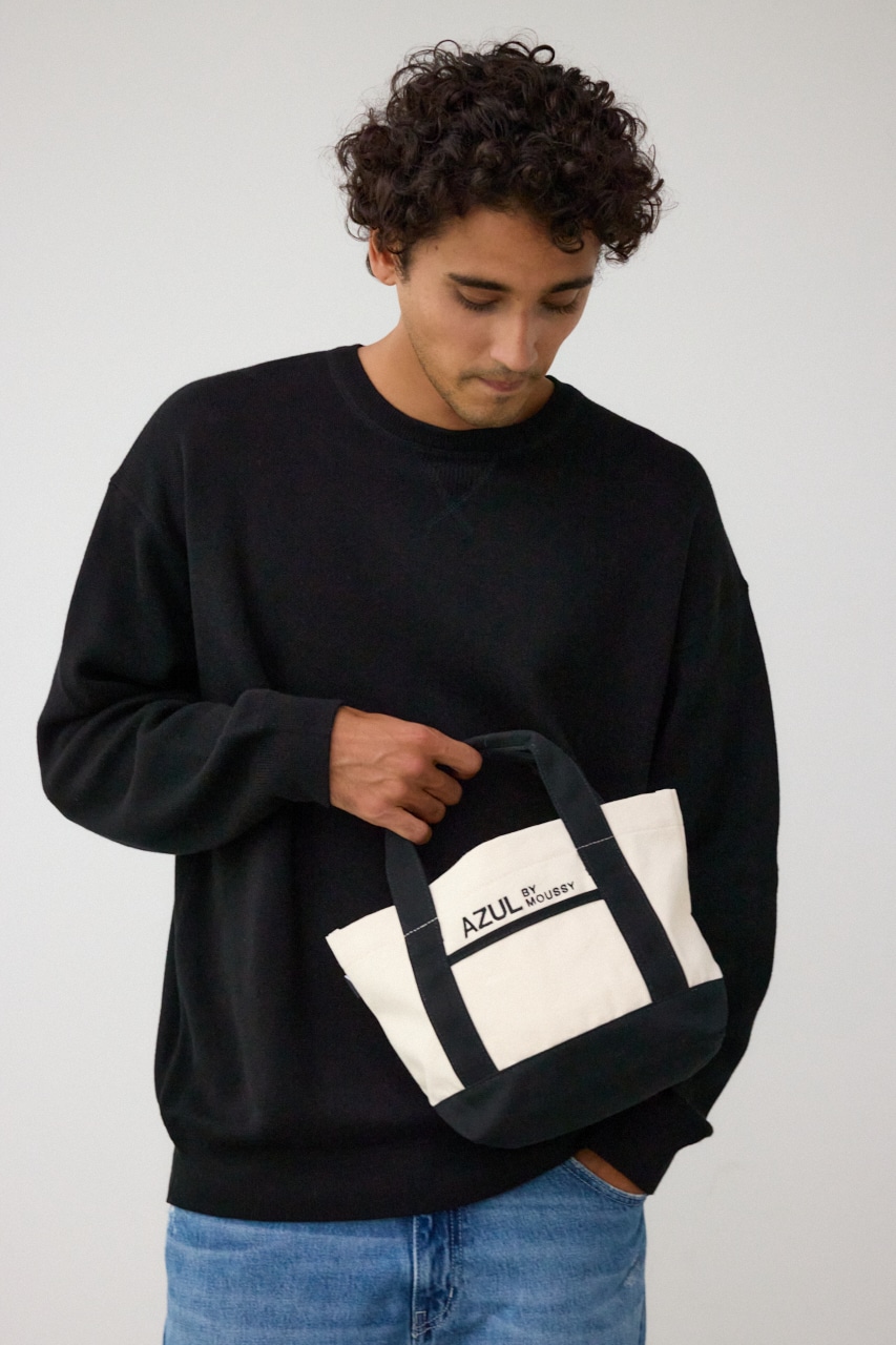 ロゴ刺繍ミニトートバック｜MEN｜251HAB55-396H｜AZUL BY MOUSSY