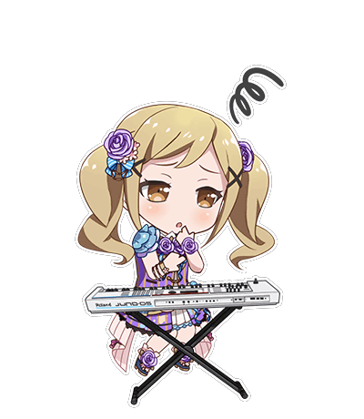 可愛いともだち] 市ヶ谷 有咲 | バンドリ！ ガールズバンドパーティ