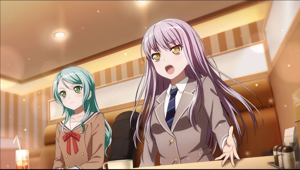 Roselia(湊友希那、今井リサ、氷川紗夜、宇田川あこ、白金燐子)の