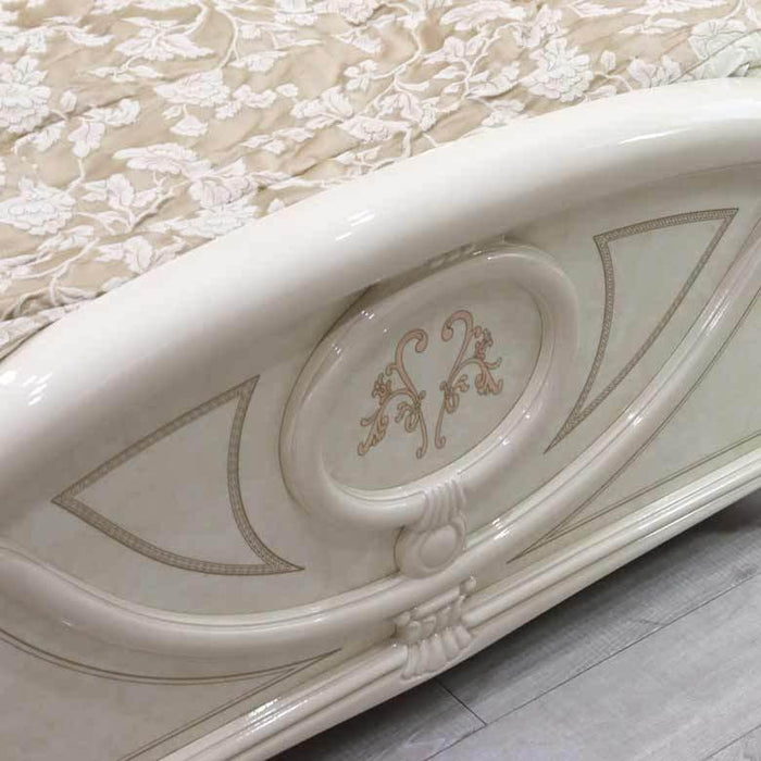 サルタレッリ フローレンス ベッドフレーム シングル アイボリー