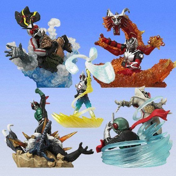 HGガシャポン 仮面ライダー イマジネイション コンプリートセット 15種