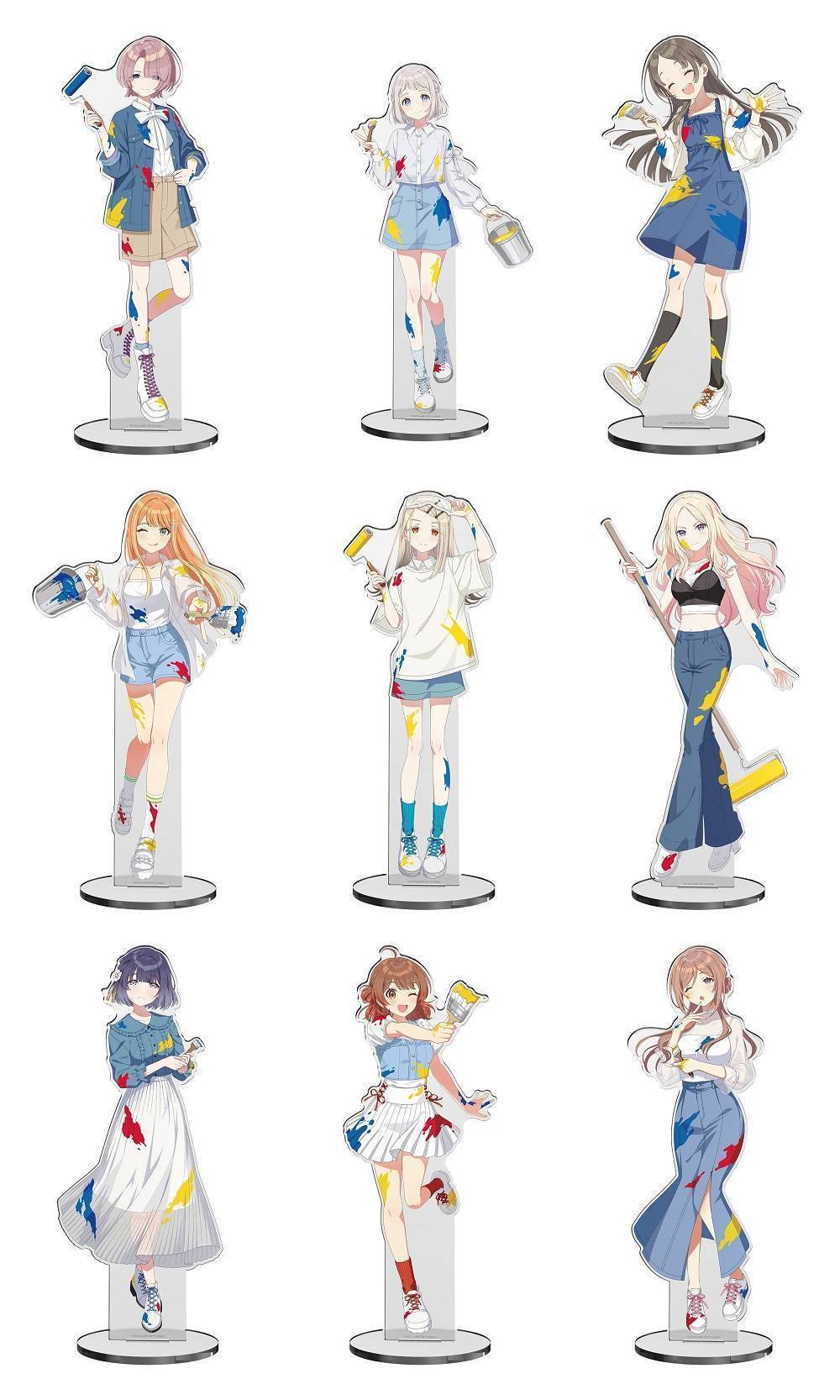 5/14:グッズ追加公開！》【学マス】描き下ろしイラスト『ペインター