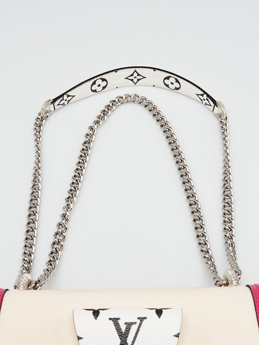 Louis Vuitton Creme Vernis and Monogram Canvas LV Wynwood Bag