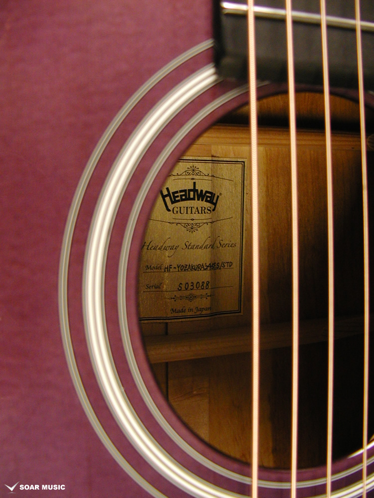 HF-YOZAKURA'24 SF,S/STD Headway ヘッドウェイ アコースティックギター