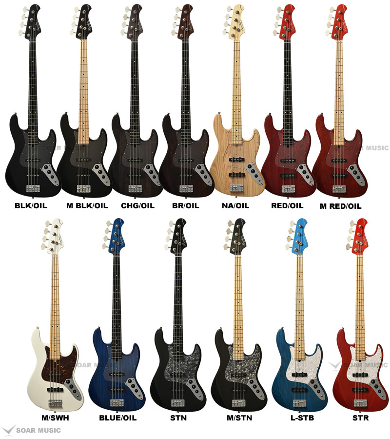 WL-434S ASH (Bacchus / バッカス) エレキベース