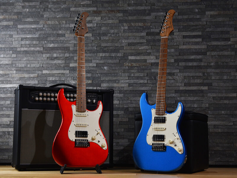 GS-4DX RSM/M BLK Bacchus Universe Series エレキギター