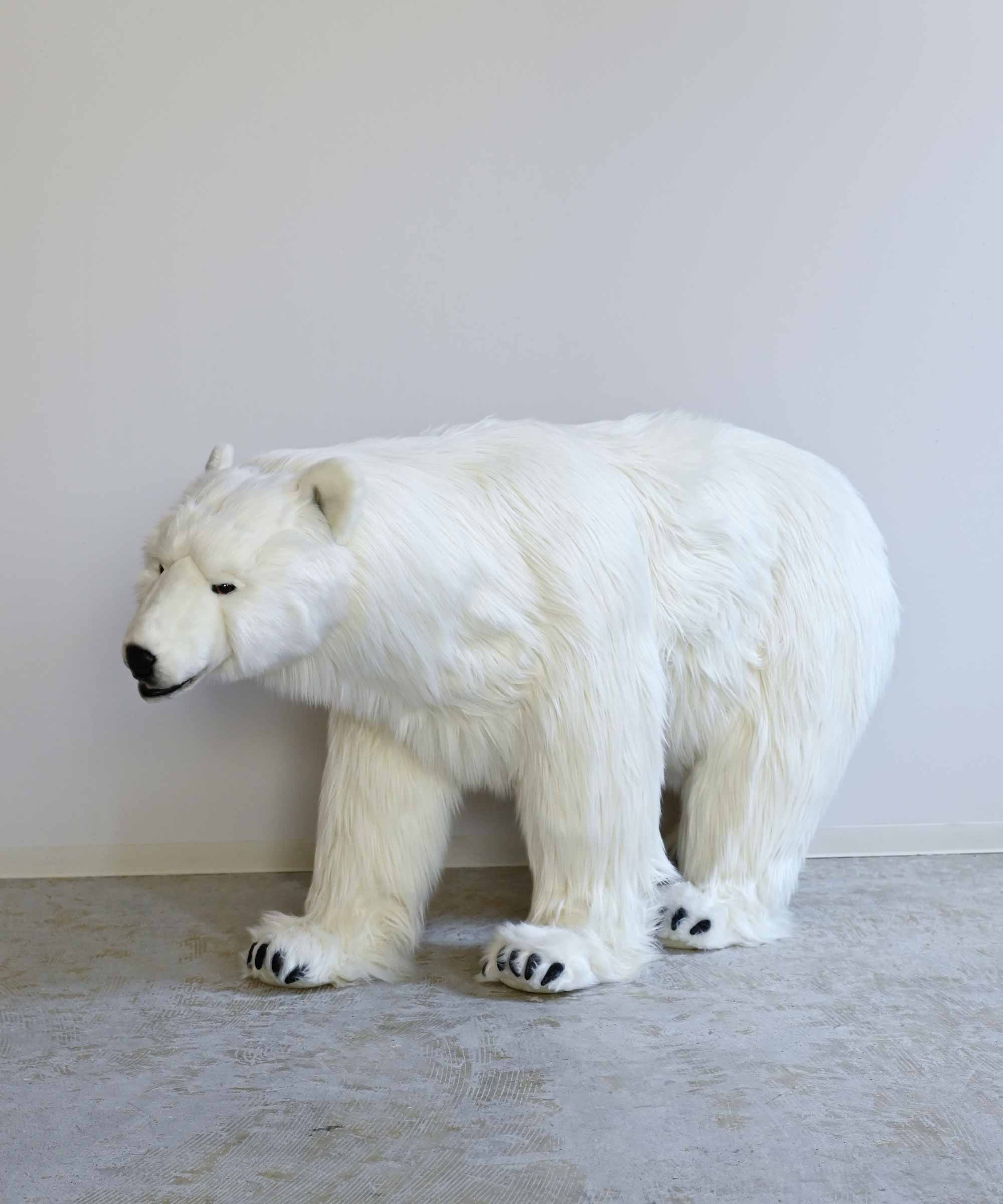 スツール ホッキョクグマ 107 特大ぬいぐるみスツール – BASIC AND