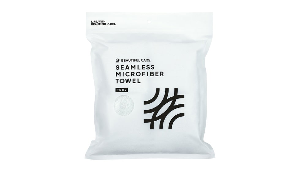 シームレス マイクロファイバータオル 傷付きを最小限に