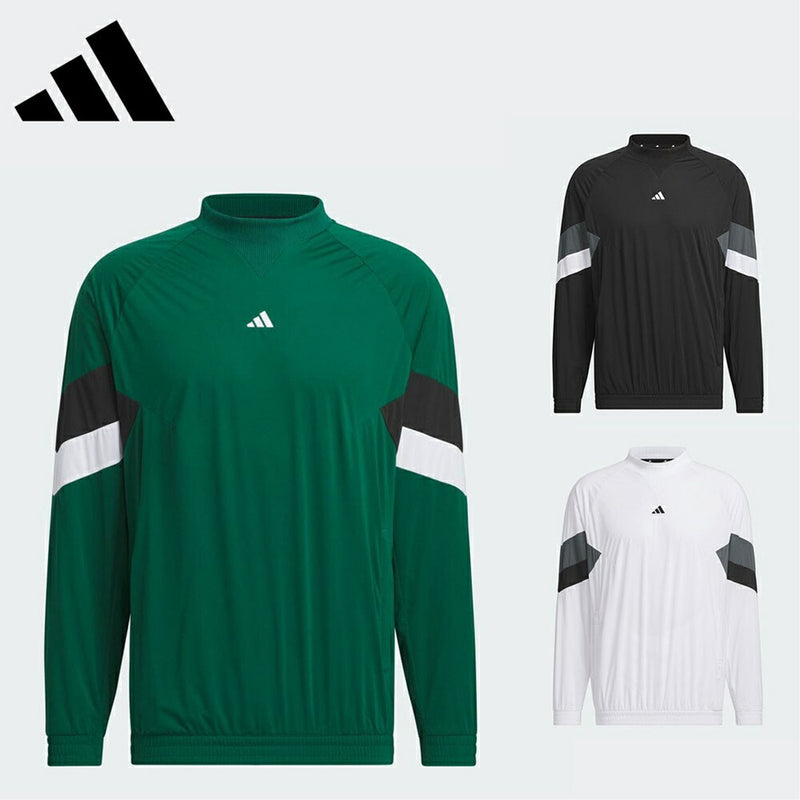 adidas WIND. RDY アーカイブデザイン サイドジップ付き プルオーバー
