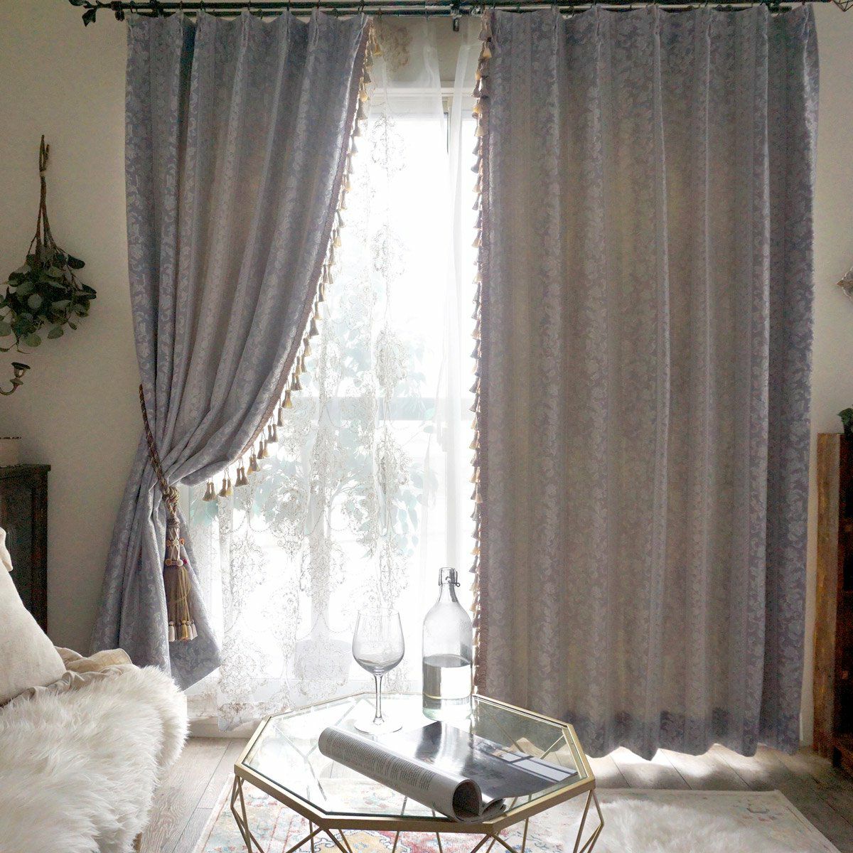 FRINGE CURTAIN 】とっておきのフリンジカーテンシリーズ・裏地付き