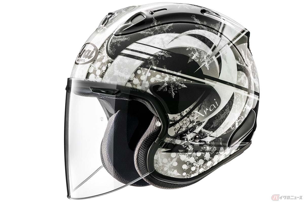 アライの新世代オープンフェイス「VZ-RAM」 新カラーリング「スノー