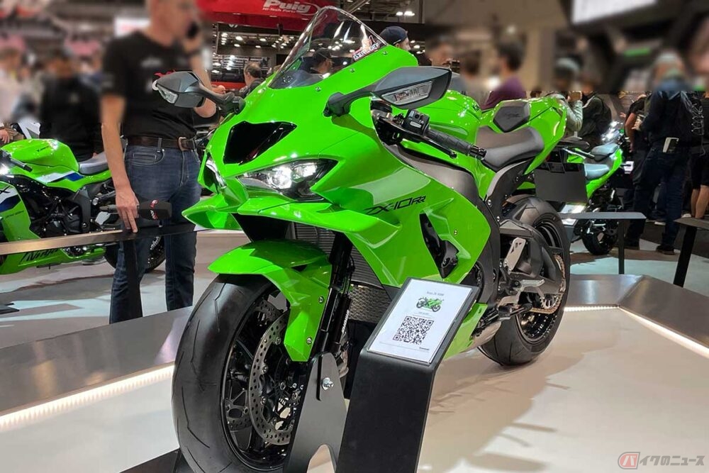 日本導入は2026年夏！ カワサキ「Ninja ZX-10RR」5年ぶりの国内正規