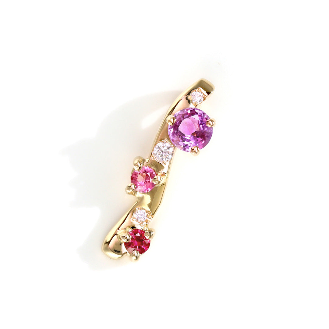 ピンクスピネル✕ネックレス