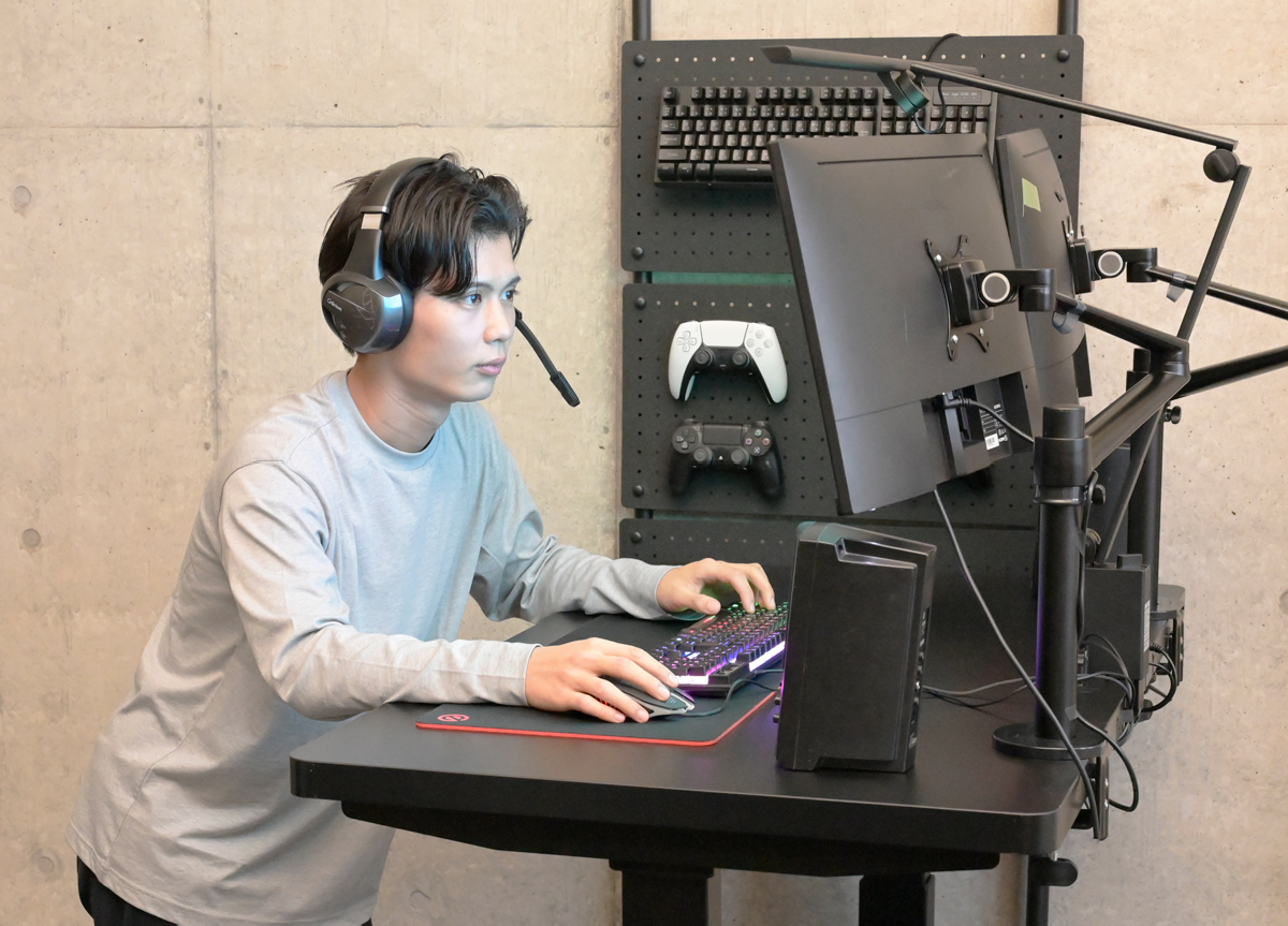 商品情報_電動昇降デスク／スタンダードモデル（薄型天板／幅120cm