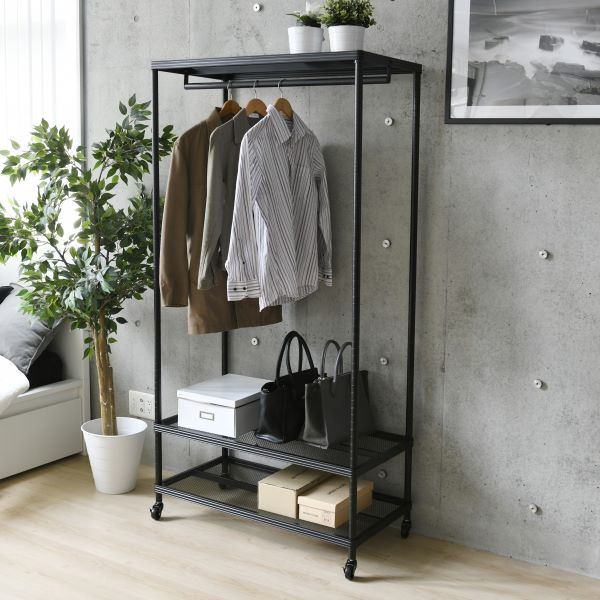 商品情報_ハンガーラック(幅90.5cm) | 山善の商品情報サイト | YAMAZEN