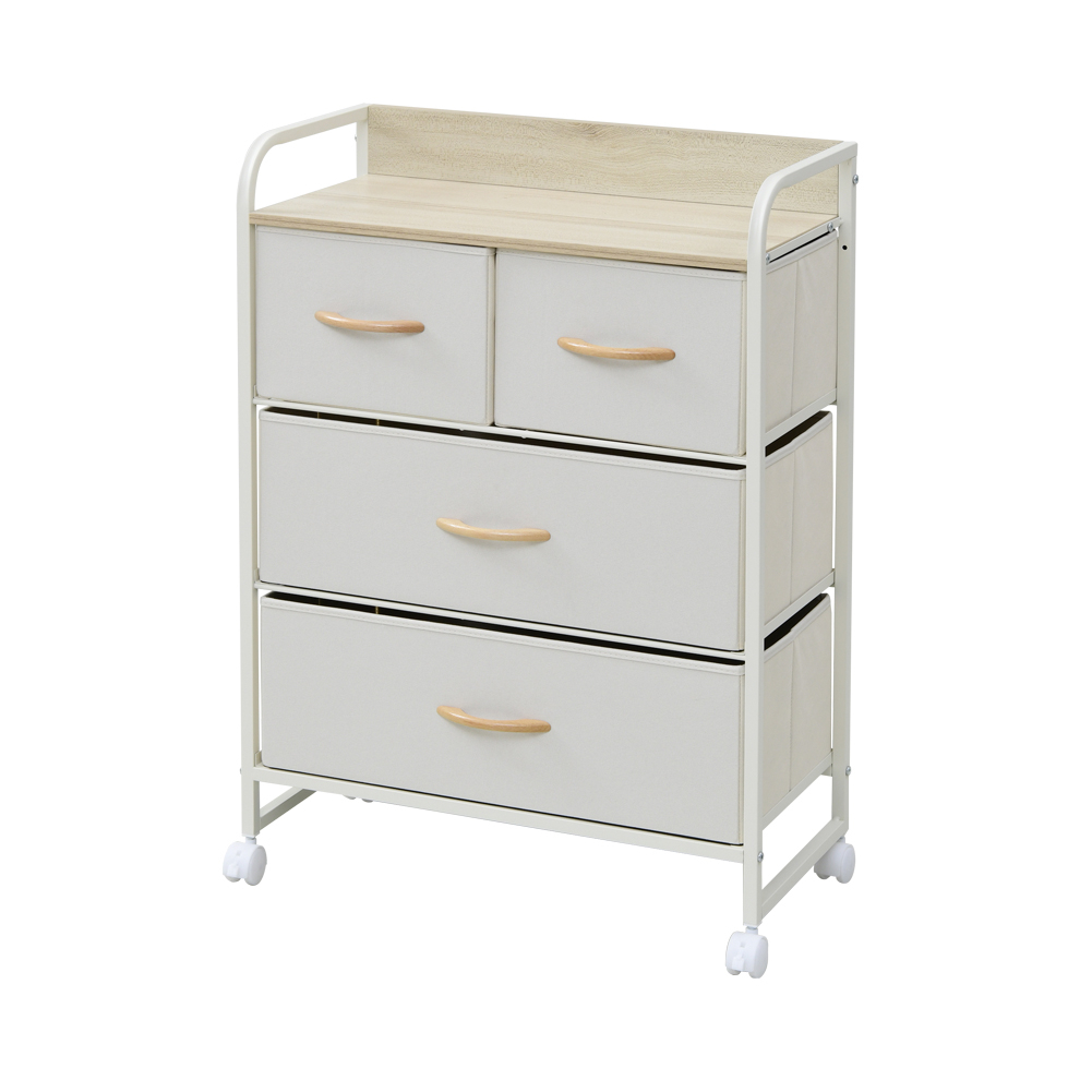 商品情報_キャスター付きチェスト（3段） | 山善の商品情報サイト