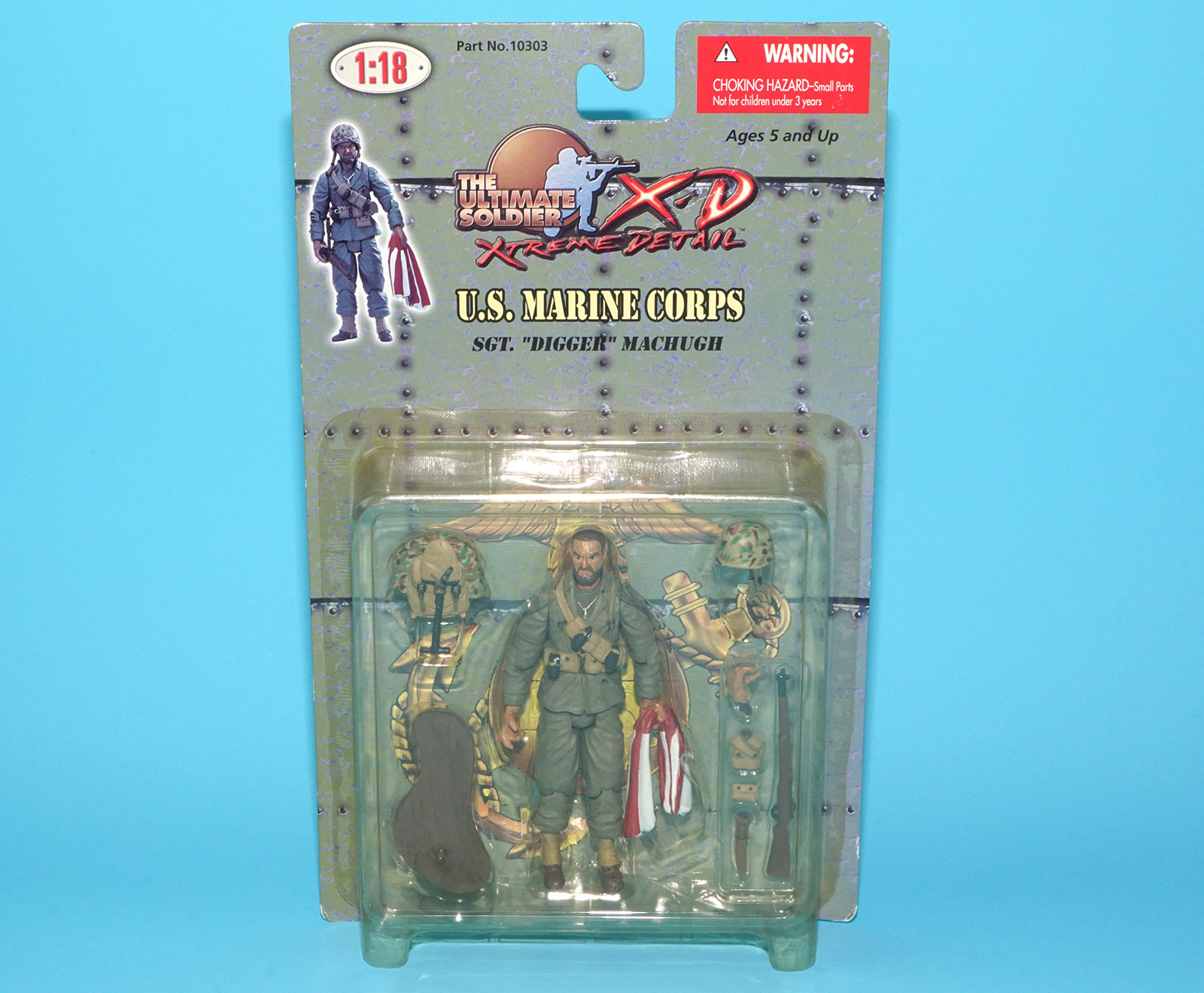 THE ULTIMATE SOLDIER XTREME DETAIL US MARINE SGT. DIGGER MACHUGH