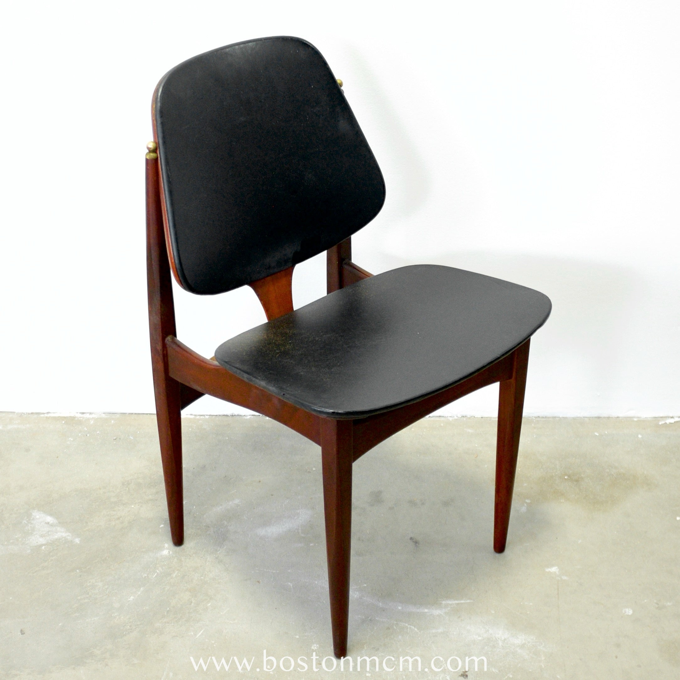 Elliots of Newbury Teak Dining Chairs - Set of 6 - Vintage Mid