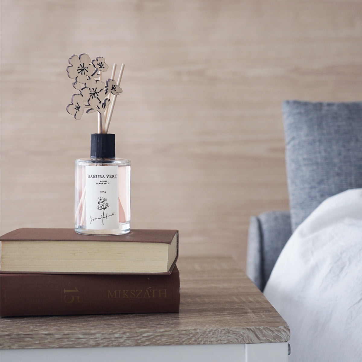 桜の香り｜インテリアディフューザー120ml SAKURA VERT｜Botanicfolk