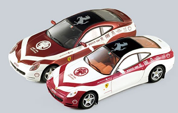 RED LINE RL166 COFFRET 2 FERRARI 612 SCAGLIETTI INDIAN TOUR 08