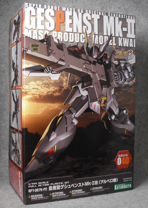 コトブキヤ SRWOG 「量産型ゲシュペンストMk-II改（アルベロ機