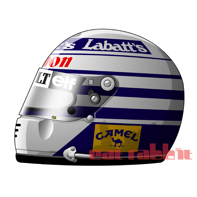 1992年 リカルド・パトレーゼ ヘルメット - eatrabbit