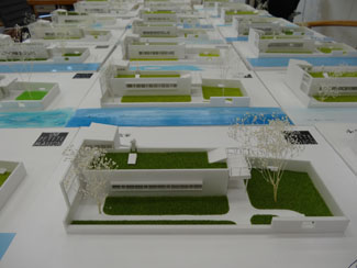 1年生設計授業 「小さな家」の模型づくり | 居住空間デザインコース