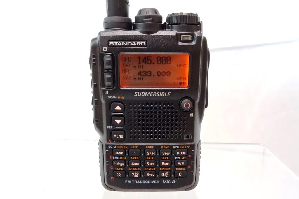 YAESU/STANDARD VX-8D 購入 - Digi Mono DEPARTURE