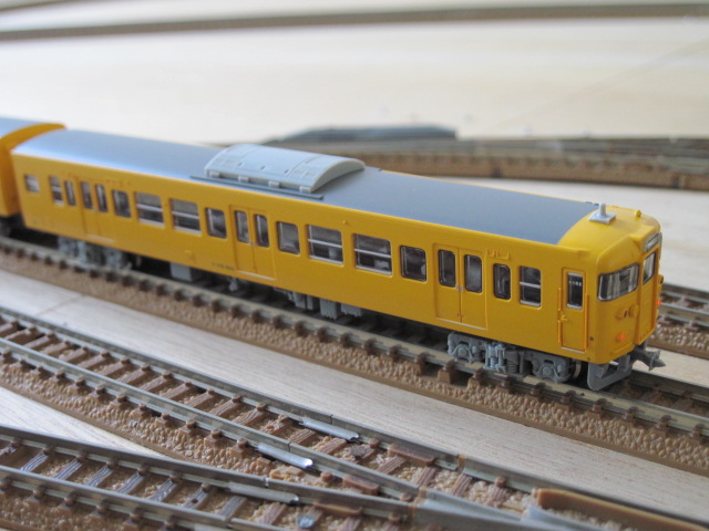 micro 113系・115系・簡易更新車・濃黄色 4両セット 入線 | かもつ