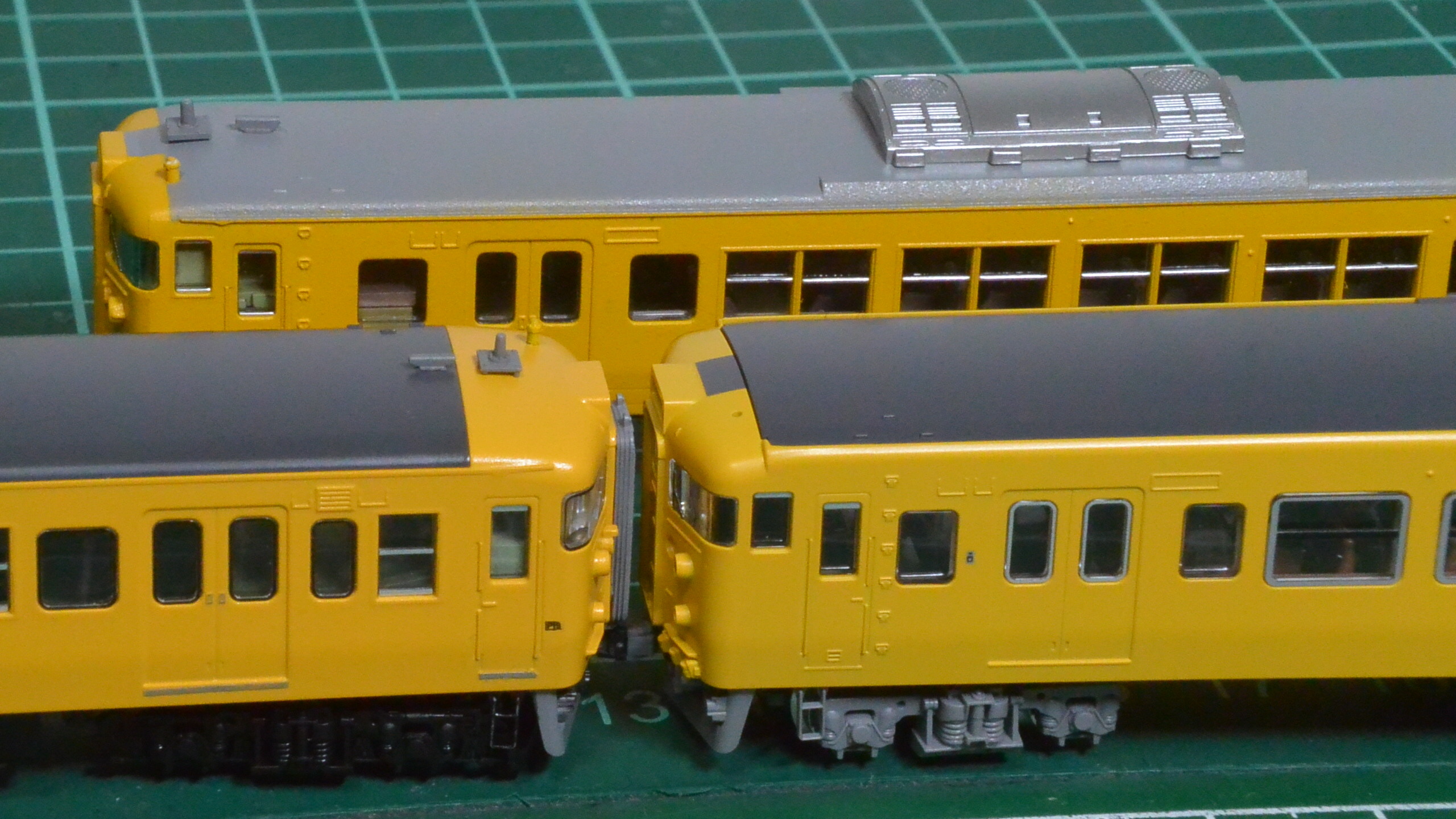 TOMIX_115系2000番台40N更新車黄色入線整備(1) - 森の小径