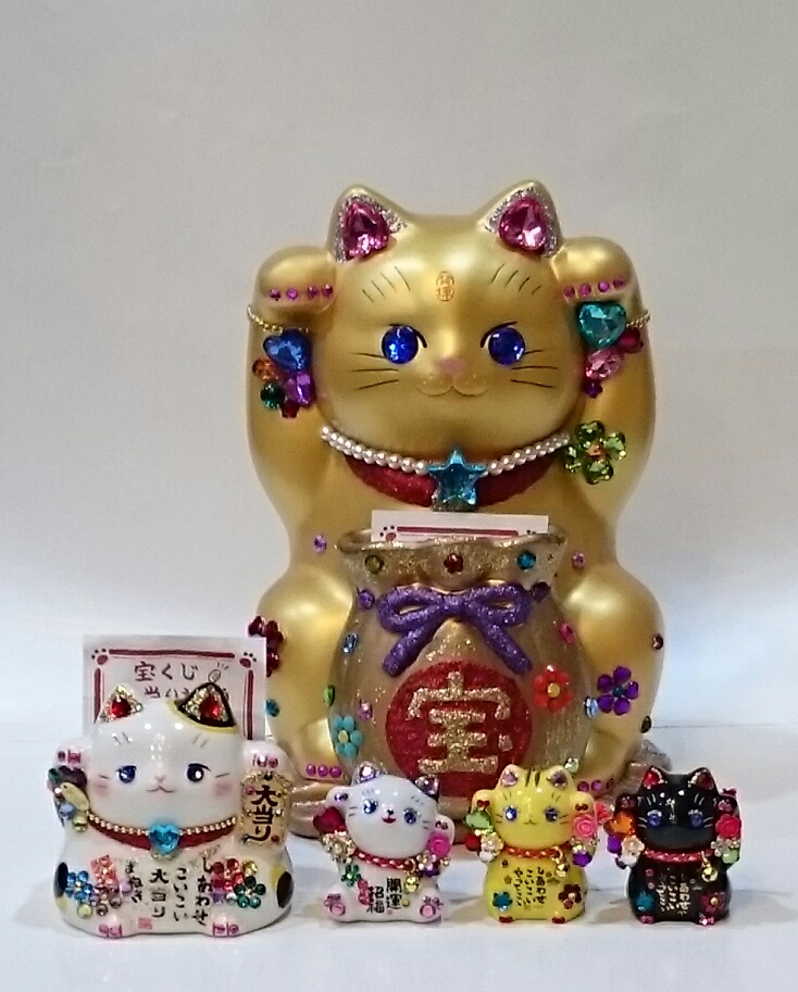 吉報が来てる両手招き猫☆ | 「京銀座堂 動物王国」 公式