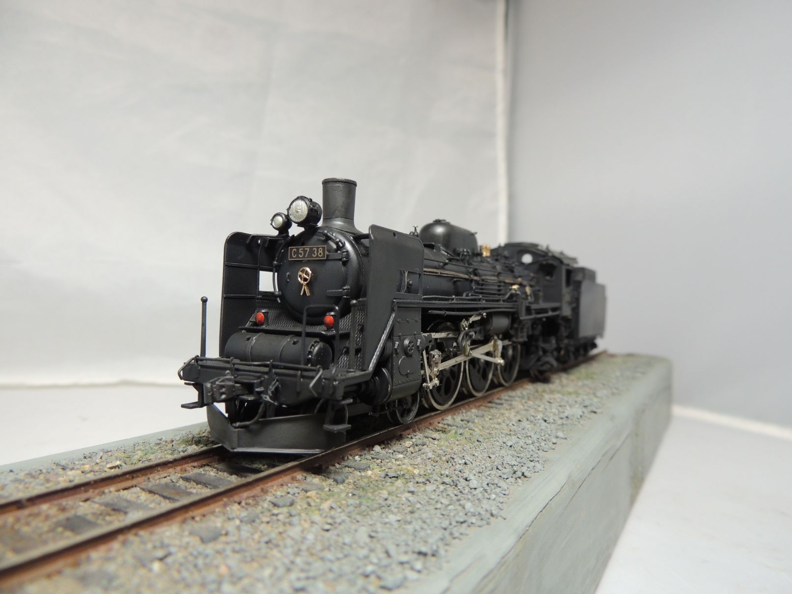 鉄道模型製作販売記 C57 38号機=アダチキットベース=16番 1/80（16.5mm