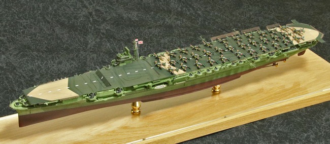 HIGH-GEARedの模型と趣味の日常 1/350航空母艦「瑞鶴」完成写真 その2