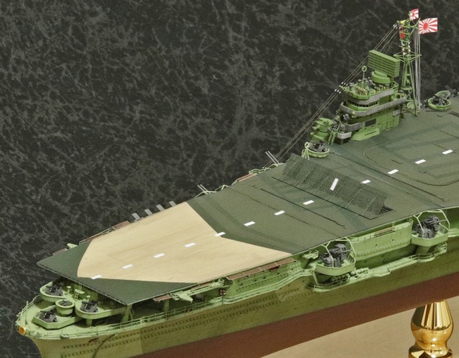 HIGH-GEARedの模型と趣味の日常 1/350航空母艦「瑞鶴」完成写真 その2