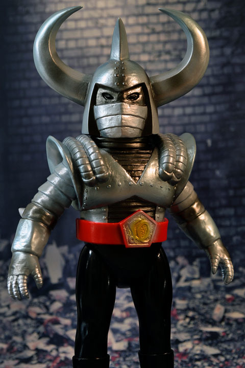 メディコムトイ東映レトロソフビ ストロンガー フィギュア 鋼鉄参謀