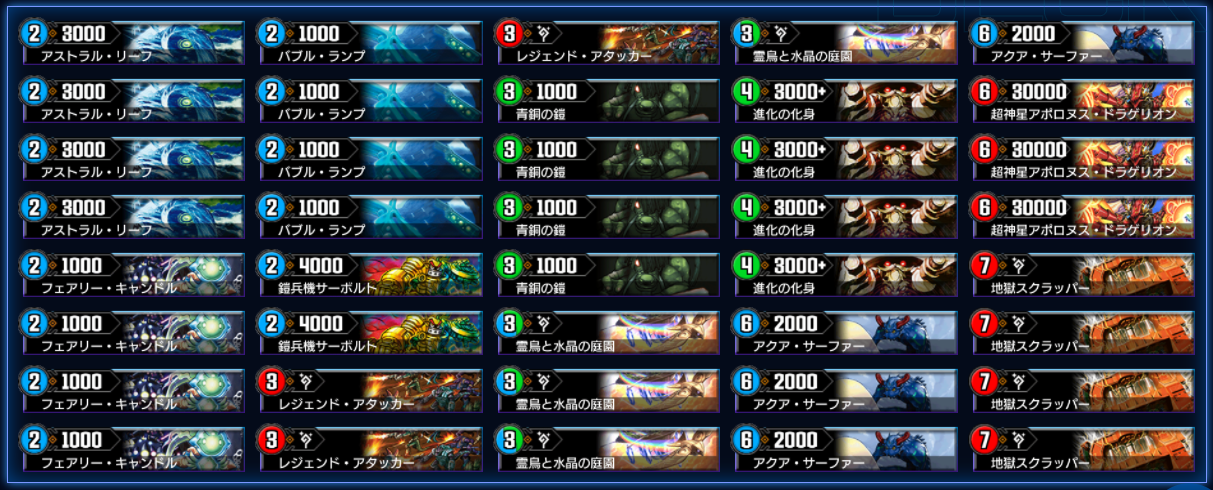 7弾環境】超神星アポロヌス・ドラゲリオンデッキ考察【赤単】【赤黒