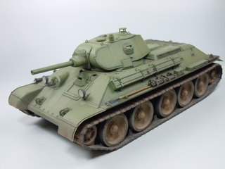 ドラゴンモデル 1/35 T-34/76 mod.1940を作る～完成～ - ナイトウモデルズ