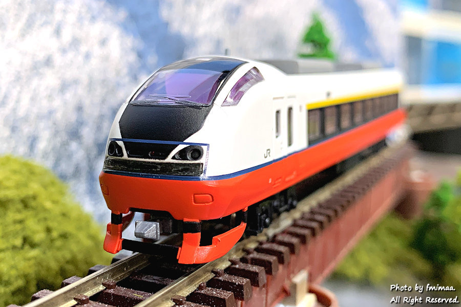 E751系特急つがる（旧製品）入線 … その1 - ナマケモノ写真館