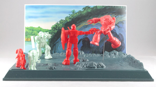 1/250ガンダム情景模型ジャブローに散る | 11（ダブルワン