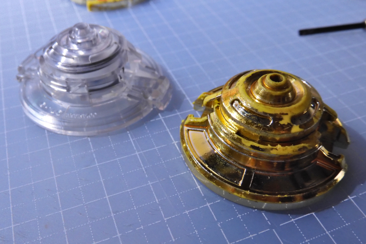 罰当たりにもドランザーS金メッキ剥離 〜前〜 - B型葛茶の適当日記